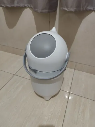 Lixeira Antiodor Descarte de Fraudas 