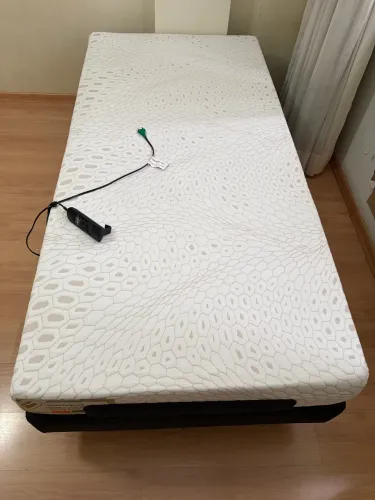 Base articulada + colchão pró saude visco Ortobom