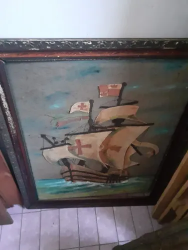 Quadro pintura antiga