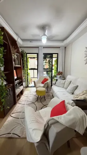 Apartamento com 3 quartos, suíte, fundos, sol manhã, 1 vaga em Jardim Camburi - Vitória -