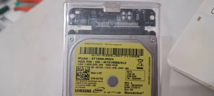 Hd externo usb 3.0 1T 100% saudável barato DISPENSO CURIOSOS