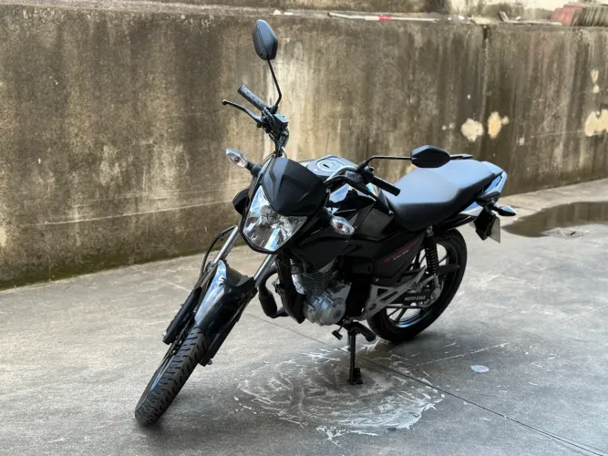 CG 160 START PRETA 26/26 0KM EMPLACADA R$8.900,00 + 48x R$458,00