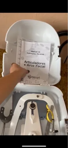 Articulador+ arco facial+ mesa de camper+ placas de montagem à mais (comprei à parte)