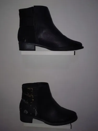 Bota salto baixo 2cm