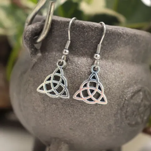  Brinco Triquetra Celta Wicca