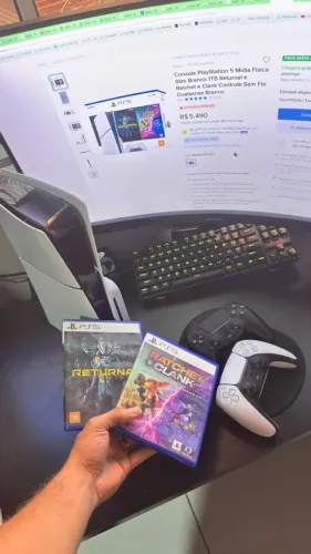 PS5 1TB - Mídia Física
