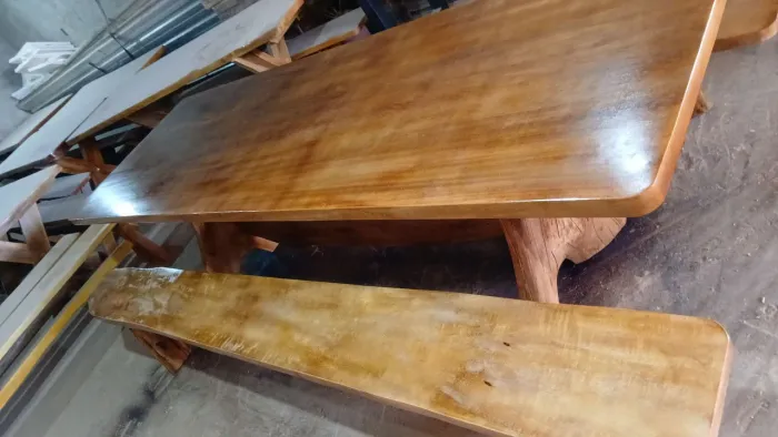 Mesa rústica