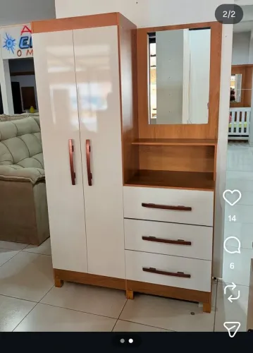ROUPEIRO CÔMODA ÔNIX