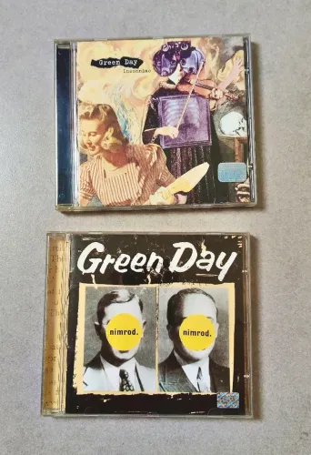 2 CDs Green Day - Nimrod e Insomniac