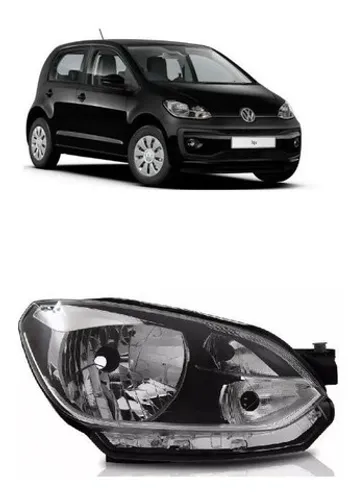 Farol up foco simples cromado 2014 2015 2016