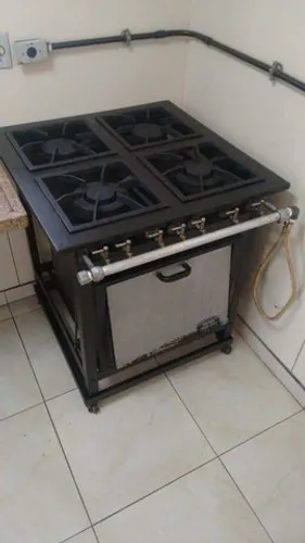Cozinha industrial fogão conserto