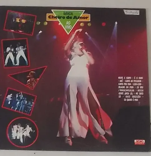 VINIL - CHEIRO DE AMOR - AO VIVO.