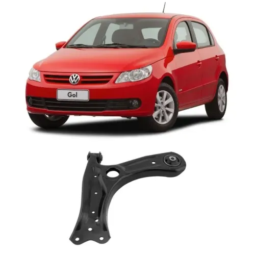 Bandeja Suspensão Dianteiro Volkswagen Gol G5 2008/ - D/E - Bucha - Axios