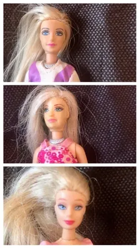 3 Barbies Miniaturas Originais!