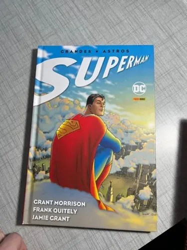AUTOGRAFADA Hq grandes astros superman all star superman autografada por frank quitely