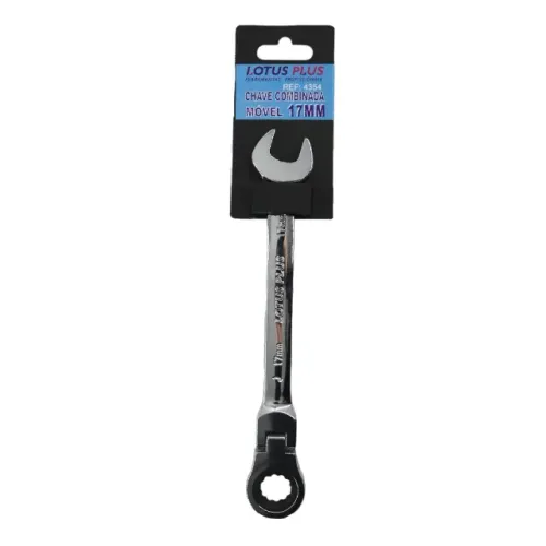 Chave Combinada Catraca Móvel 17mm Lotus 4354