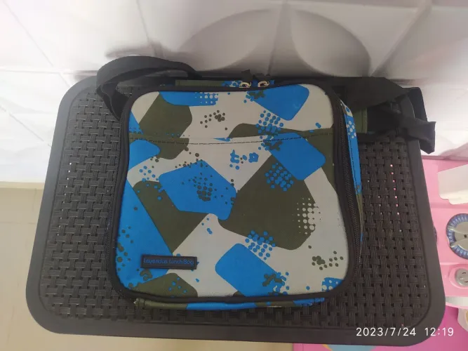 Mochila térmica azul