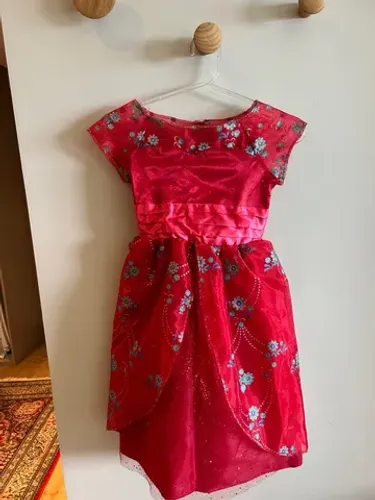 Vestido Elena de Avalor com luz e música 