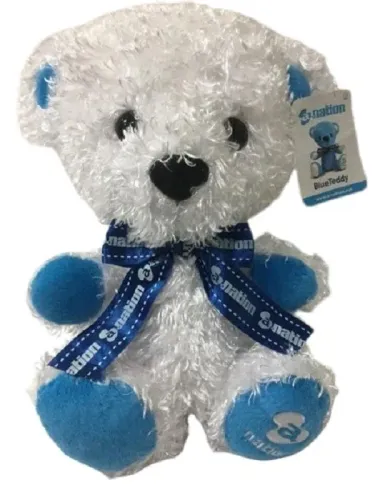 Urso Pelúcia Blue Teddy Bear Nation 40 cm Importado