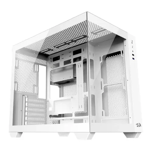 Gabinete Gamer Redragon Wideload Lite White *Sem Fan Led* - WZetta