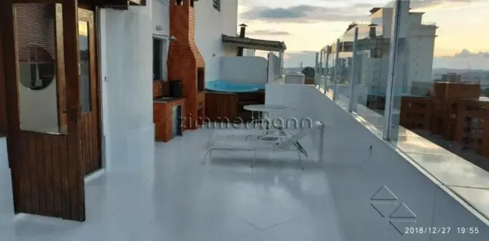 COBERTURA SANTO AMARO 4 DORMITÓRIOS 1 VAGA.