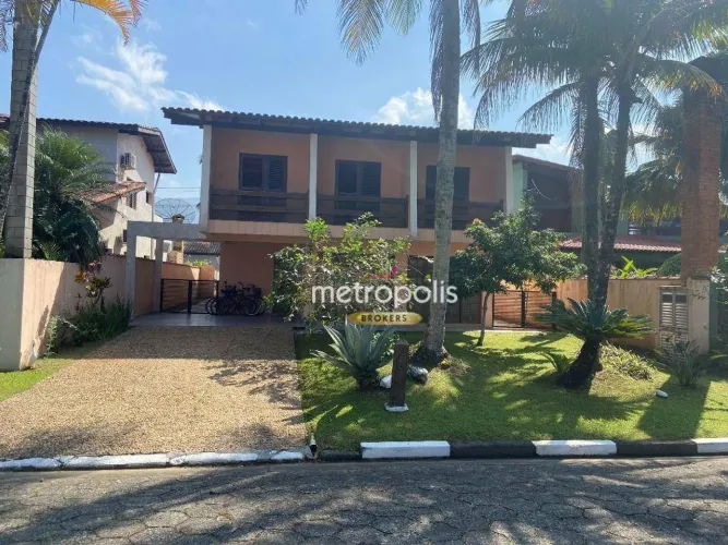 Sobrado com 4 dormitórios à venda, 600 m² por R$ 1.850.001,00 - Maitinga - Bertioga/SP