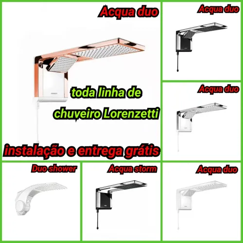 Chuveiro Lorenzetti instalado