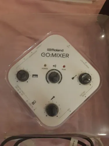 Não aceito troca - Interface de Áudio para celular 