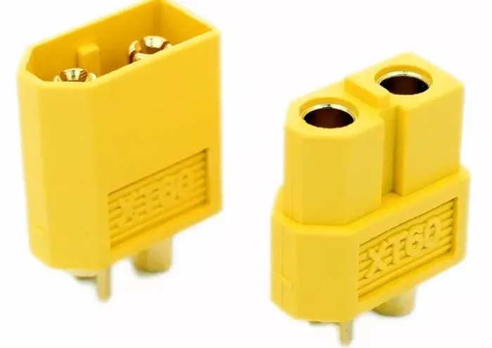 Plug Conector Xt60 Male/female Drone Aeromodelo Automodelo Kit 2 Pares Arduino COD-CP248 
