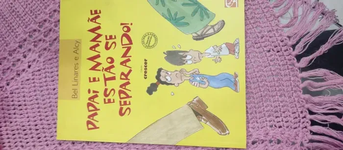 Livro papai e mamãe estão se separando