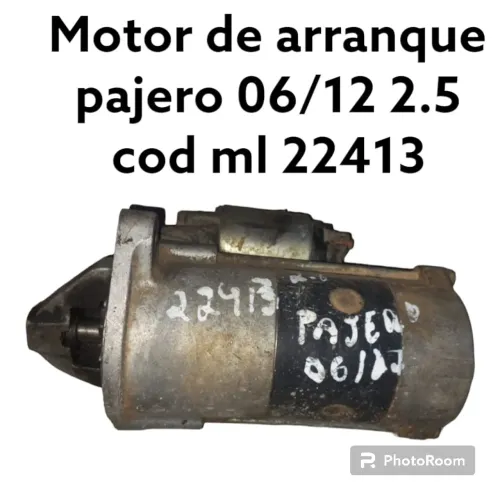 Motor de arranque Pajero 2.5