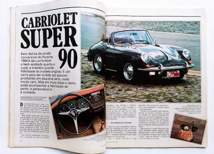 Revista Quatro Rodas - Envemo Super 90 Cabriolet, Passat, Corcel 1981