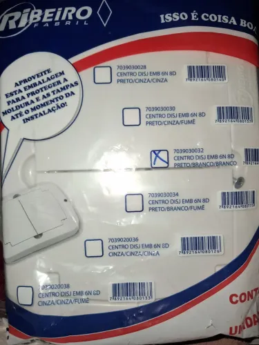 Vendo centro para disjuntores 6N 8D