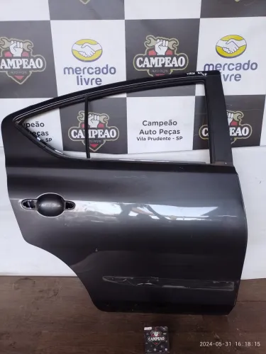 Porta Traseira Direita Nissan Versa 1.6 16v 2016 