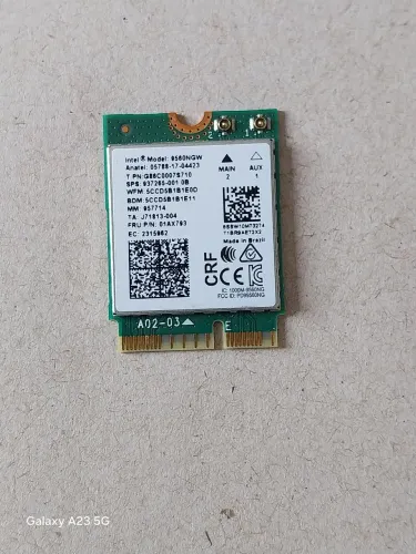 Intel 9560NGW (Versão A02-03)