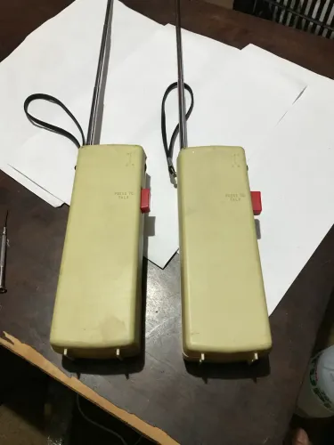 walkie-talkie antigo