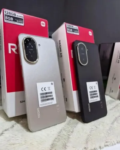 Smartphone Xiaomi Redmi A5 64GB 3GB RAM Dual Sim Tela 6.88 Dourado Preto Azul