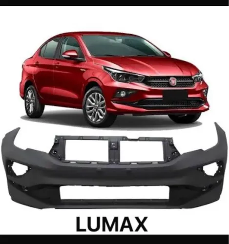 Pára-choque Fiat cronos dianteiro lumax parachoque