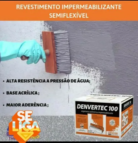 Denvertec 100 - 18 kg impermeabilizante
