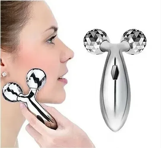 Mini Massageador 3D Para Skincare Contorno do Rosto Terapêutico R$35,00  