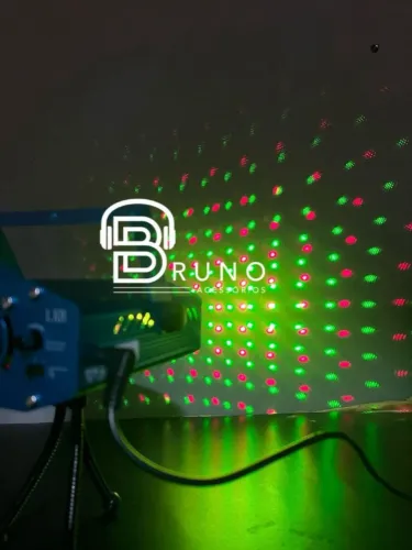 Mini Canhão de Luz Projetor Laser 
