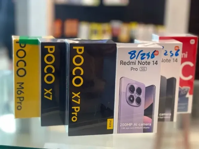 LINHA COMPLETA XIAOMI REDMI E POCO LACRADO COM GARANTIA A PARTIR DE R$990,00!