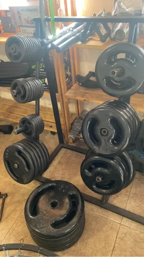 Anilhas, halteres, Kettlebell 