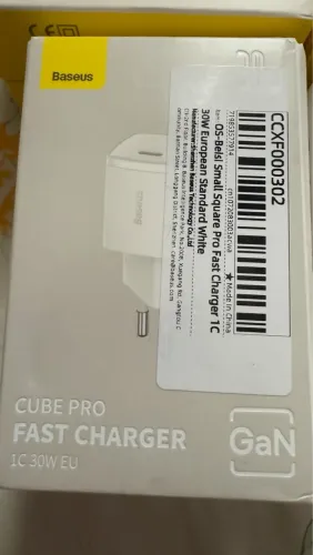 Carregador Baseus Cube Pro 30W Gan Fast Charger 1C