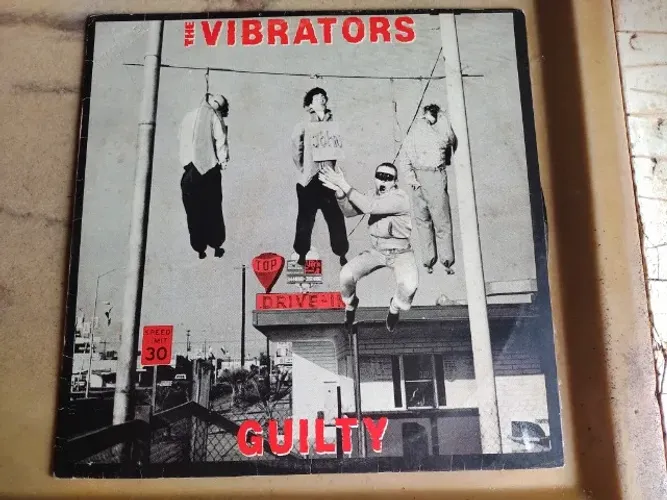 The Vibrators - Guilty Lp Vinil 1987 Punk Rock Edição Nacional