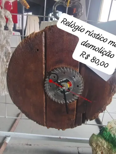 Arte em relógio