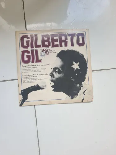 DISCO DE VINIL(LP) ORIGINAL GILBERTO GIL HISTORIA MPB