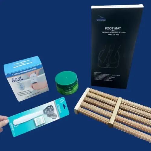 Kit Spa dos Pés com Massageadores ,Relaxe e revitalize seus pés