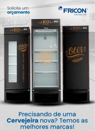 Cervejeira Fricon 100% Gelada - Nova!