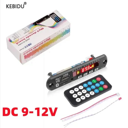 Placa Decodificador Usb P/ Caixa Mp3 Fm Aux Bluetooth